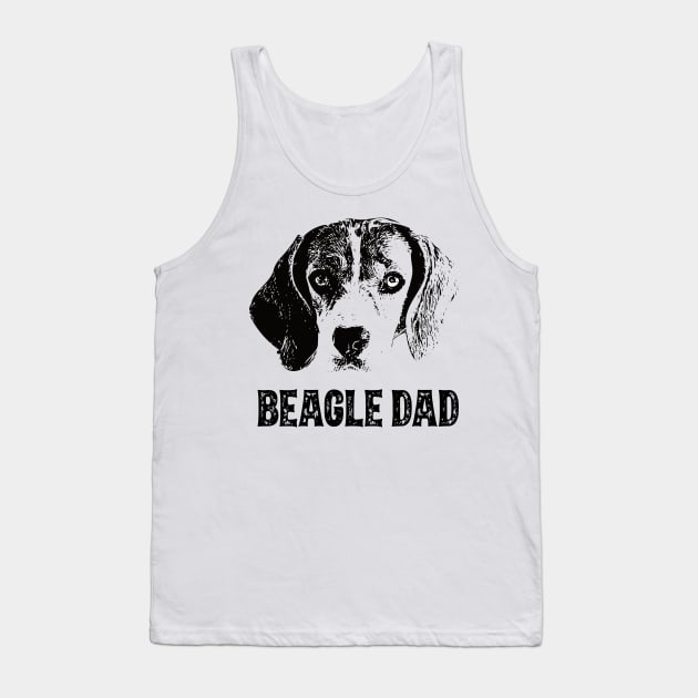 Beagle Dad Tank Top by DoggyStyles
